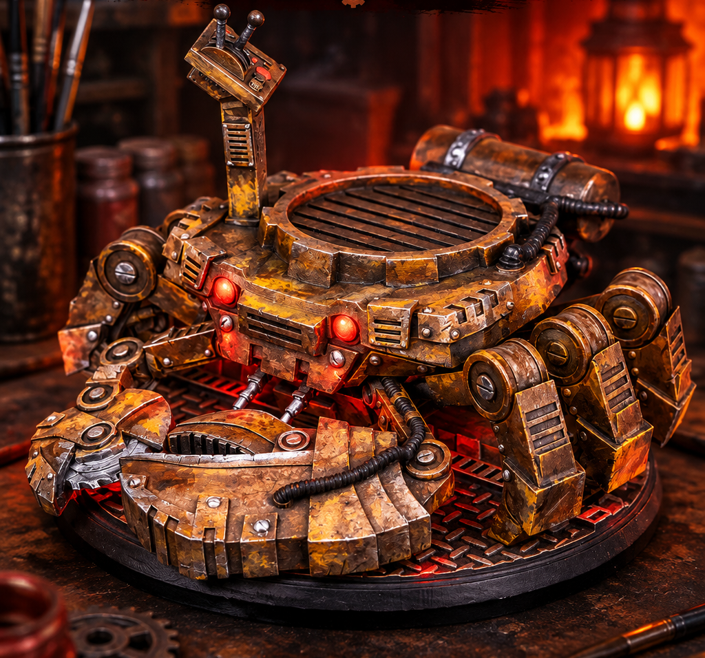 The Carcinowalker: Painting a Centrepiece Model